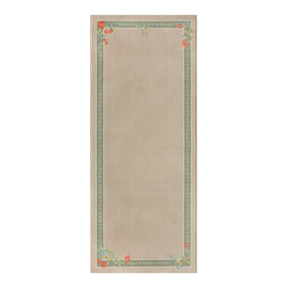 Better Homes & Gardens Neutral Olive & Tomato 30" x 72" Runner Rug