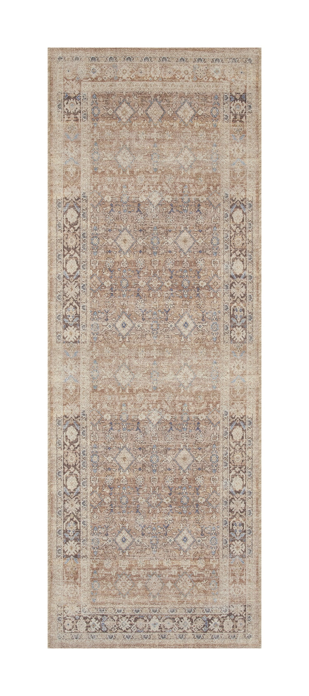 Better Homes & Gardens Neutral Persian Indoor 2.5' x 7' Runner Rug - Walmart.com