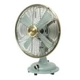 thumbnail image 1 of Better Homes & Gardens New 8 in Sage Vintage Table Fan with Oscillation, 1 of 10