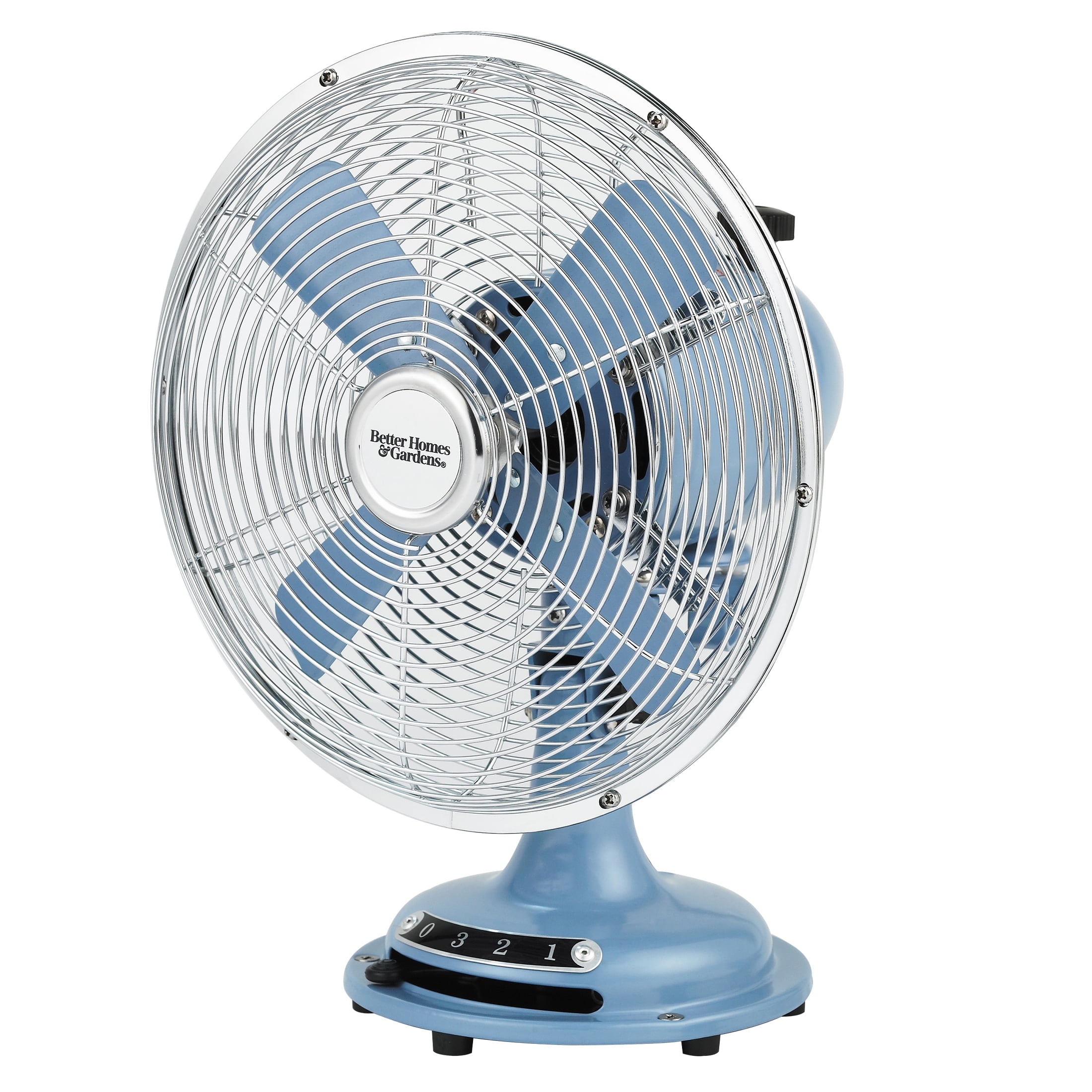 Free Shipping! Better Homes & Gardens New 8 inch Retro 3-Speed Metal ...