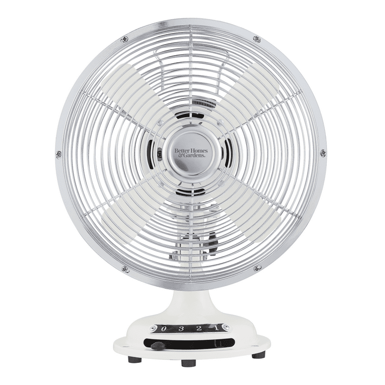 Retro table cheap top fan