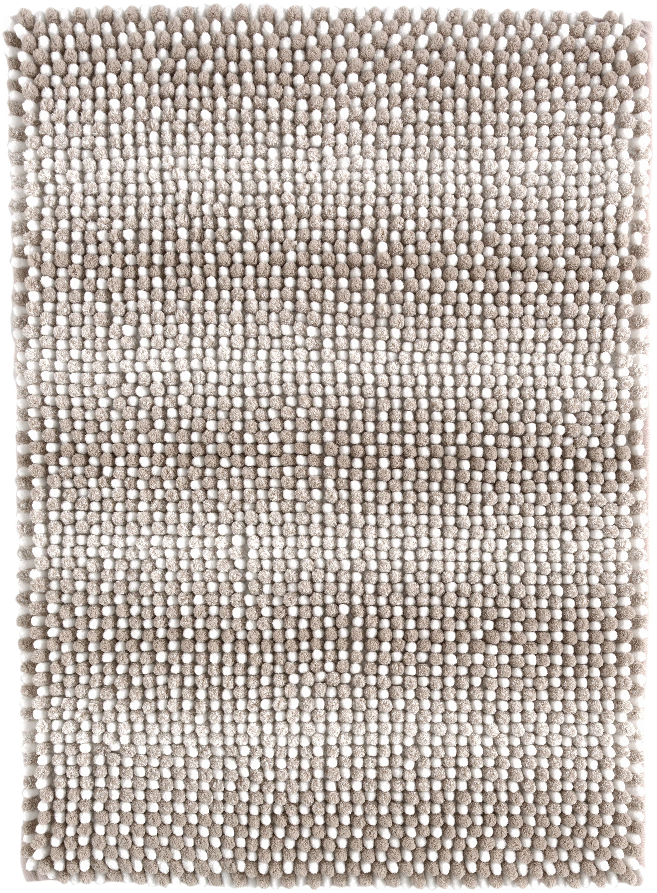 Better Homes & Gardens Ombre Memory Foam Noodle Bath Mat, Taupe Splash