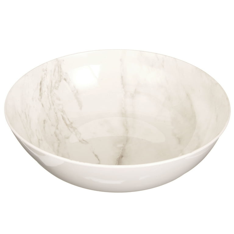 Better Homes Gardens Outdoor Melamine Serving Bowls Marble 4 Count Walmart