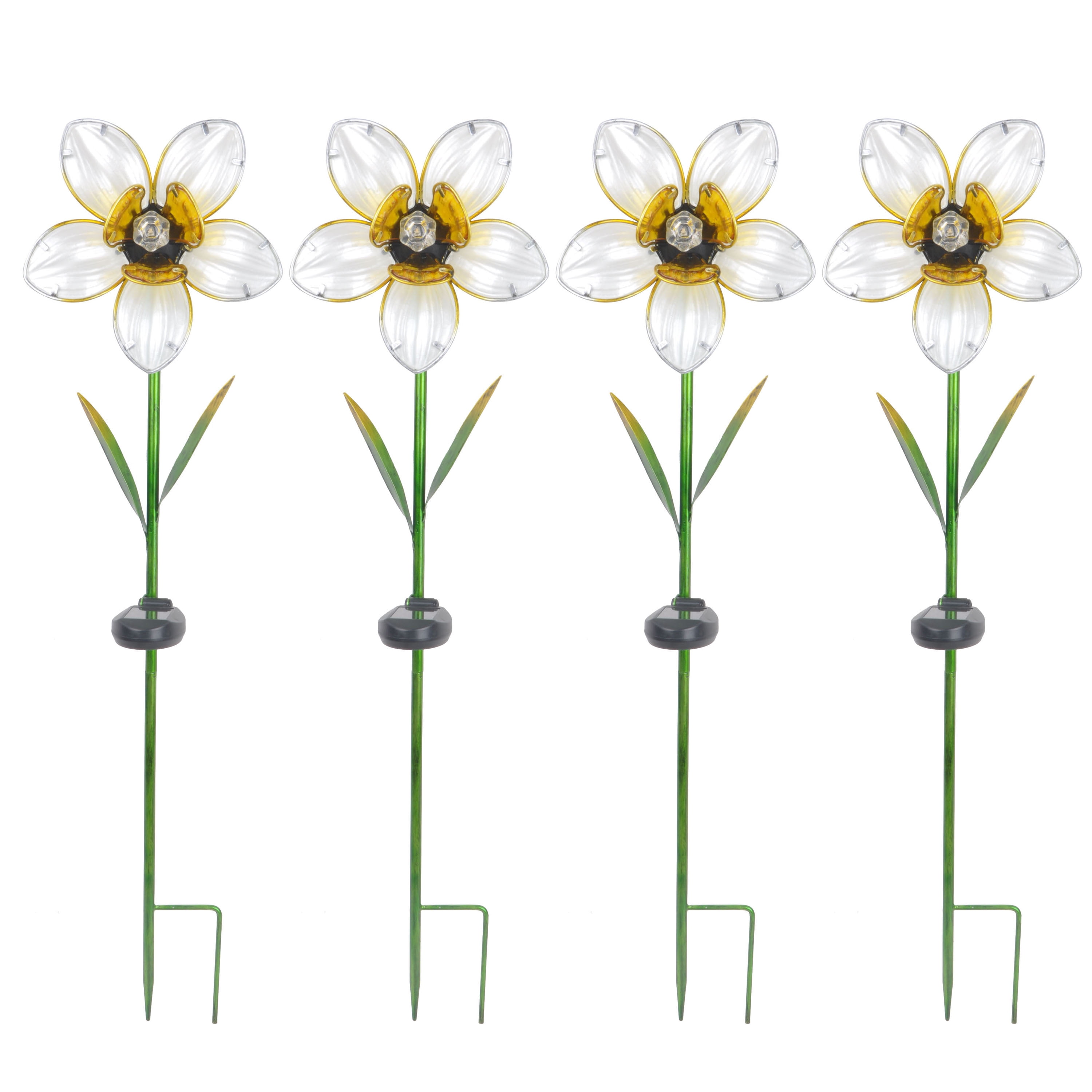 Better Homes & Gardens Outdoor Solar Daffodil Garden Stake