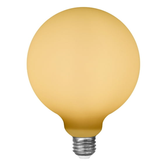 Better Homes & Gardens Oversized LED Vintage Style Light Bulb, G40 50W Soft White Porcelain, E26, Dim