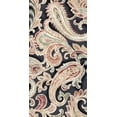 thumbnail image 1 of Better Homes & Gardens Painterly Paisley Black 8 Yards by the Bolt 54" Width 100% Cotton Fabric, 1 of 7