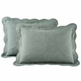 thumbnail image 1 of Better Homes & Gardens Paisley Medallion Cotton Pillow Shams, Standard, Green, 2 Pack, 1 of 6
