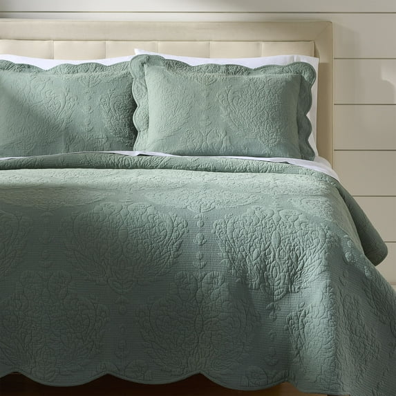 Cotton Embroidered Quilt