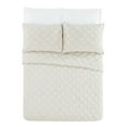 Better Homes & Gardens Papyrus Beige Diamond Gauze Quilt, Queen