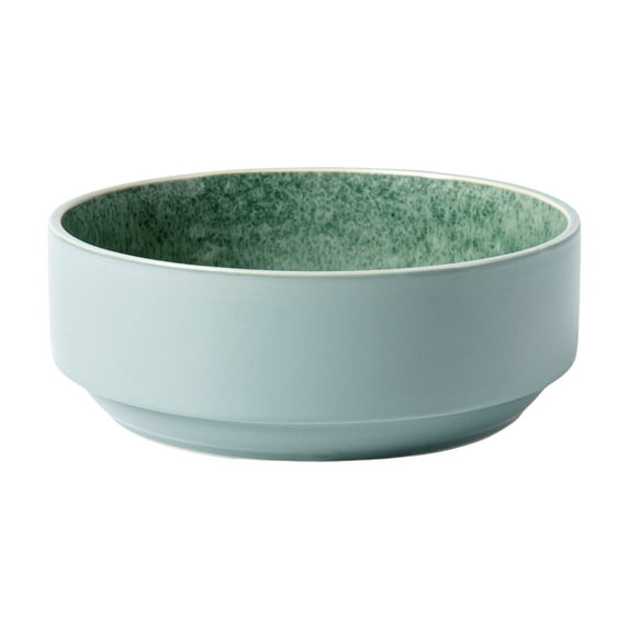 Better Homes & Gardens-Parker Green Stacking Stoneware Cereal Bowl
