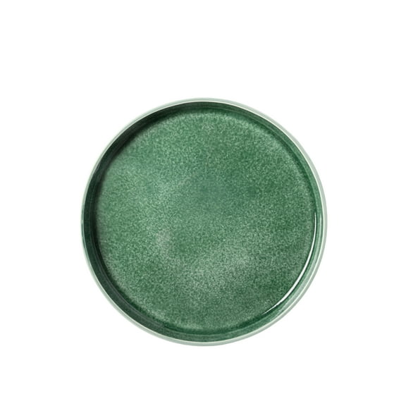 Better Homes & Gardens-Parker Green Stoneware Stackable Salad Plate