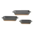 thumbnail image 1 of Better Homes & Gardens Parker Rectangular Casserole Baking Dish, Set of 3, Multiple Colors, 1 of 4