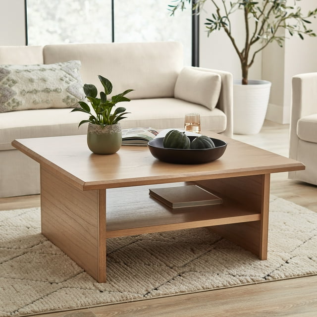 Better Homes & Gardens Pembrook Coffee Table with Solid Wood Frame