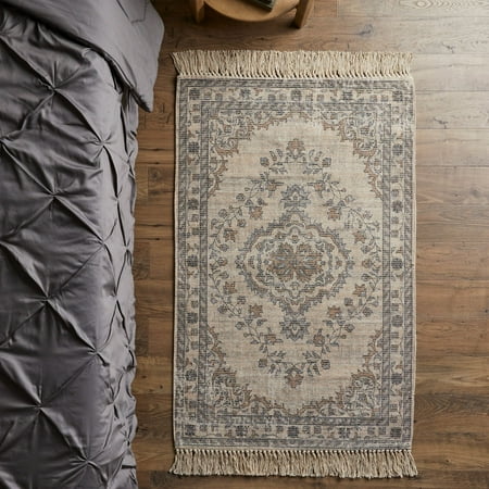 Better Homes & Gardens Persian Fringe Area Rug, Natural, 30"x46"