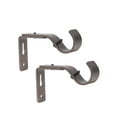 thumbnail image 1 of Better Homes & Gardens Plated Metal Adjustable Curtain Rod Brackets in Bronze, 3/4 to 1 Inch Diameter, 1 of 8