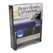 Better Homes & Gardens Plug in, 7.2 Watt, 16 Foot Blue LED Rope Light for Indoor or Outdoor Use