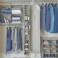 thumbnail interactive-video image 1 of Better Homes & Gardens 10-Shelf Hanging Closet Organizer with 4 Side Pockets for Shoes and Clothes, 1 of 6
