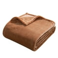 Better Homes & Gardens Polyester Velvet Plush Throw, Copper Pipe, 50" x