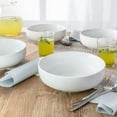 thumbnail image 1 of Better Homes & Gardens Porcelain Coupe Serve Bowls, White, Set of 4, 1 of 5