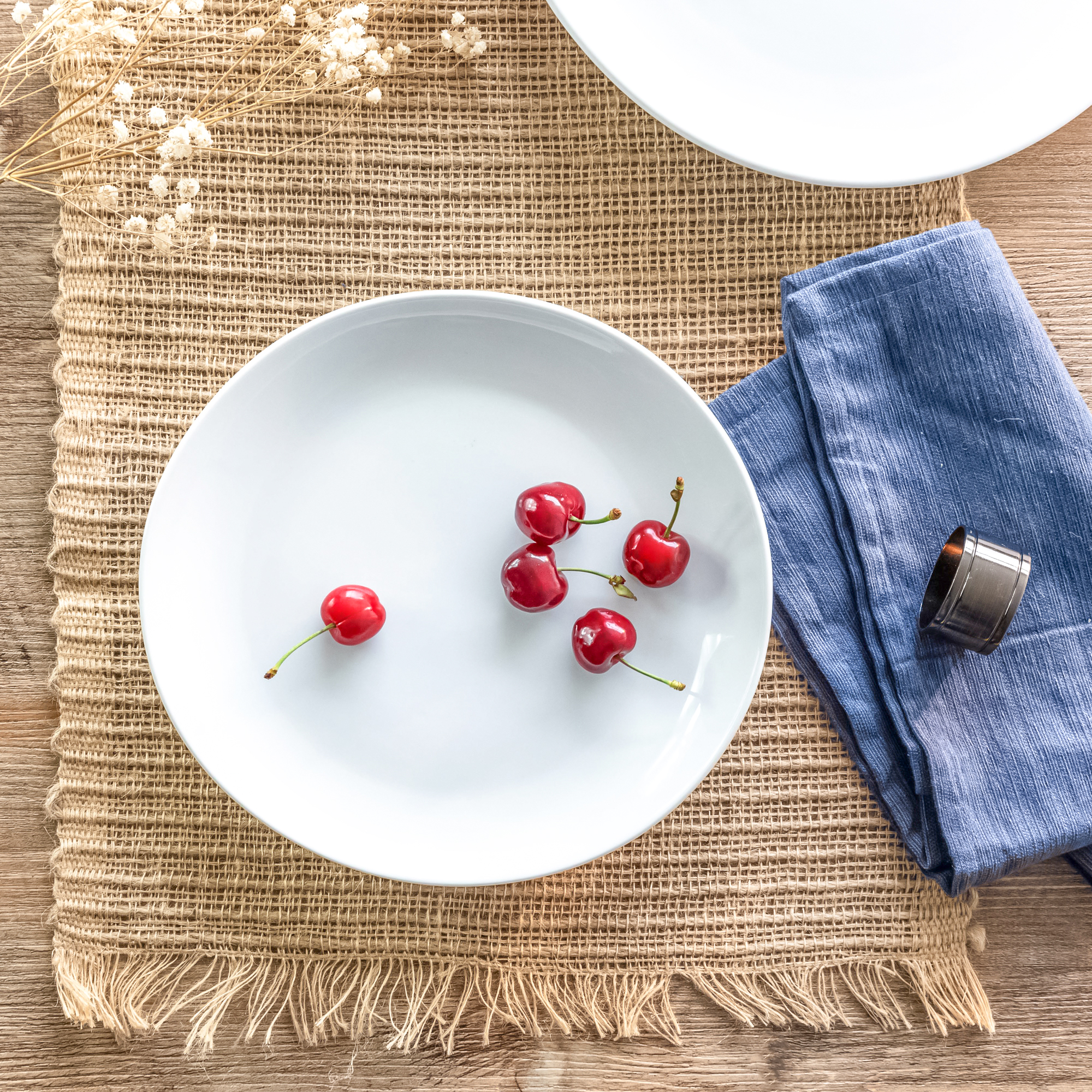 Better Homes & Gardens Porcelain Monroe Oval Salad Plate