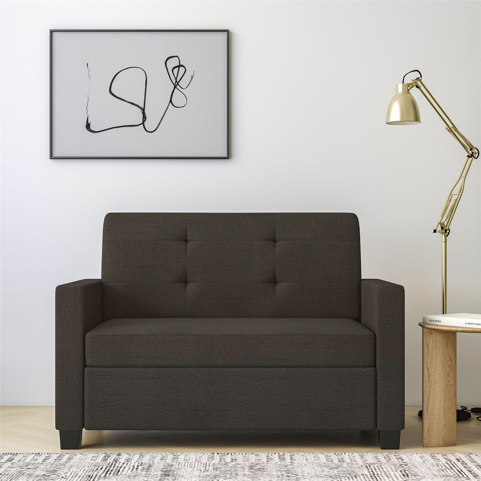 Better Homes Gardens Porter Loveseat Sleeper Sofa with Twin