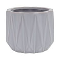 thumbnail image 1 of Better Homes & Gardens Pottery 5" Devi Round Ceramic Planter, White, 1 of 9