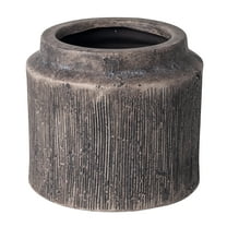 Better Homes & Gardens Pottery 6" Alexander Ceramic Planter, Brown