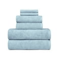 thumbnail interactive-video image 1 of Better Homes & Gardens PowerLoft 6 Piece Bath Towel Set, Blue Drop, 1 of 12