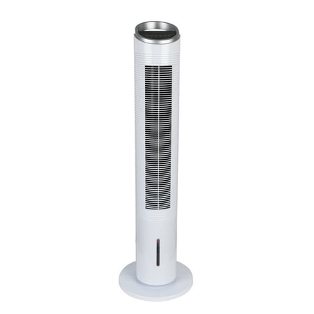 Better Homes & Gardens Programmable LED Display Tower Fan with Air Cooler and Remote, 40" White