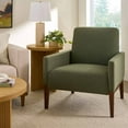thumbnail interactive-video image 1 of Better Homes & Gardens Reading Accent Chair, Olive, 1 of 7
