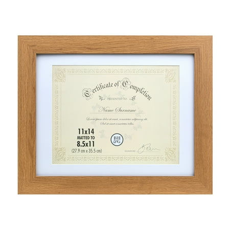 Better Homes & Gardens – 8.5x11 Picture Frame – Wood Document Frame Wall Photo Frame