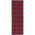 thumbnail image 1 of Better Homes & Gardens Red Corin Plaid Washable Indoor Runner Rug, 24"x72", 1 of 8