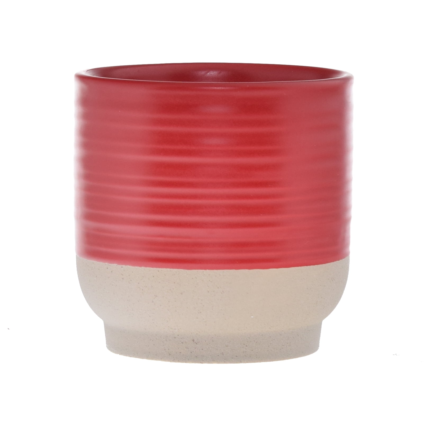 Better Homes & Gardens Red Lava Citrus 16oz Scented 2-Wick Stoneware Candle