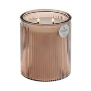 Better Homes & Gardens Red Lava Citrus Scented 2-Wick 17.1oz Ribbed Jar Candle