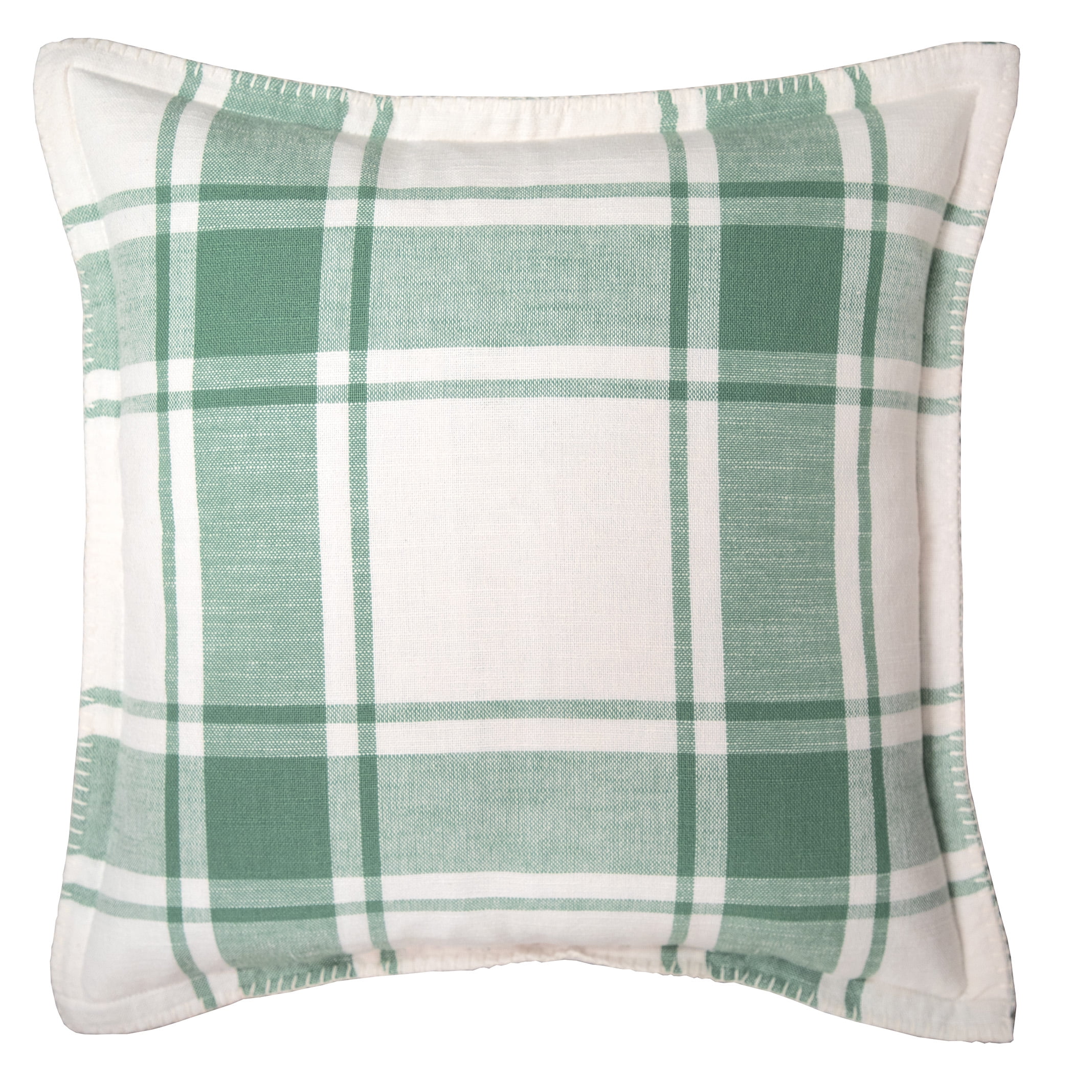 Better Homes & Gardens, Reversible Plaid Decorative Pillow, Square, 20