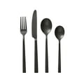 thumbnail interactive-video image 1 of Better Homes & Gardens River 16-Piece Black Stainless Steel Flatware Set (Service for 4), 1 of 12