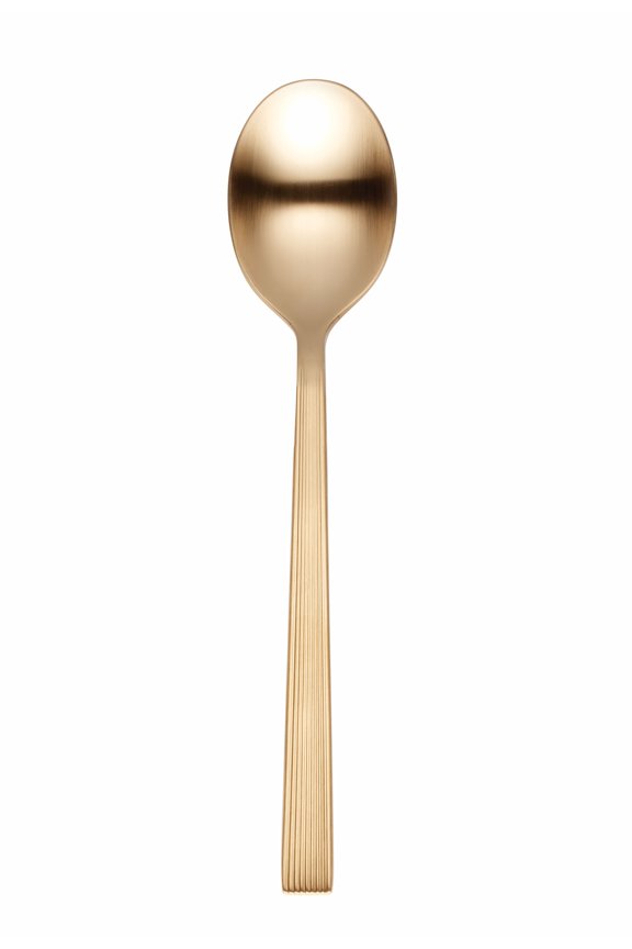 River Gold Stainless Steel Tableware Teaspoon with Ergonomic Handle