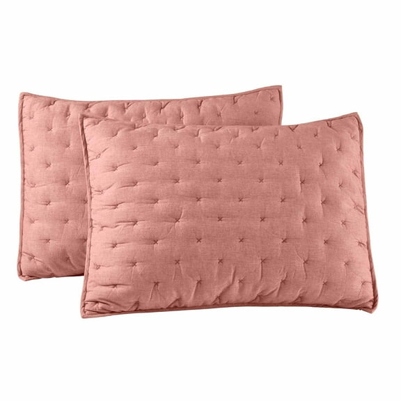 Better Homes & Gardens Rose Chambray Pillow Shams, King (2 Count)