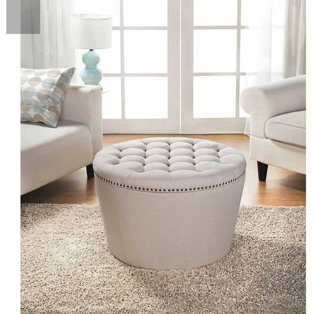 Walmart storage ottoman better homes deals
