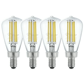 GE Specialty LED Light Bulb, 40 Watts, Daylight, A15 Appliance Bulb, Medium  Base, Clear Finish