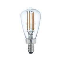 Better Homes & Gardens ST12 LED Light Bulb, 4.5 Watts (60W Equivalent) Soft White, E12 Base, 2 Pack
