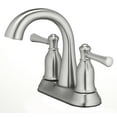 thumbnail image 1 of Better Homes & Gardens Safford Two Handle Bathroom Sink Faucet, Satin Nickel, 1 of 11