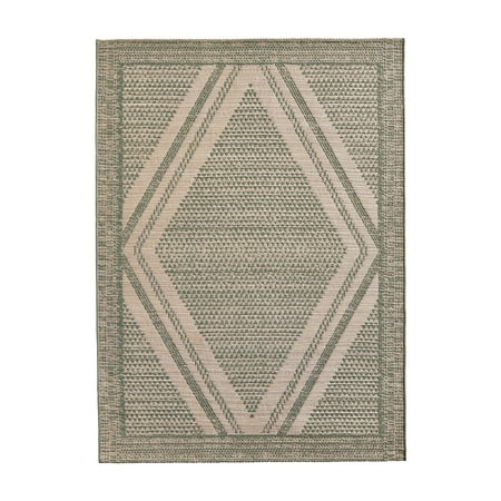 Better Homes & Gardens Sage Natural Diamond Rug by Dave & Jenny Marrs, 5' x 7'
