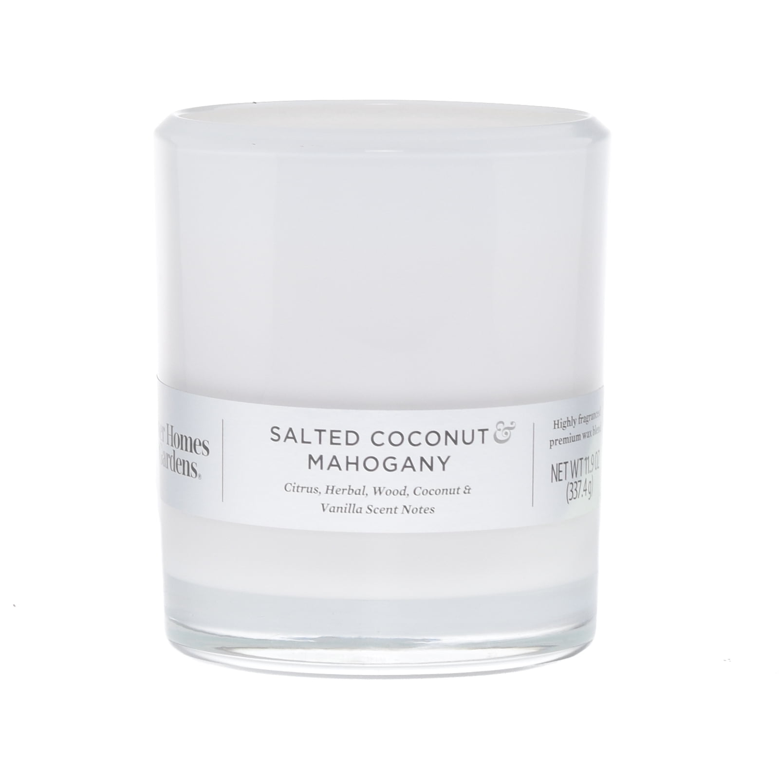Better Homes & Gardens Salted Coconut & Mahogany 12oz 2-wick Candle