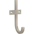 thumbnail image 1 of Better Homes & Gardens Satin Nickel 1 Prong  J Hook, 1 Hook, 35lb Weight Limit, 1 of 7