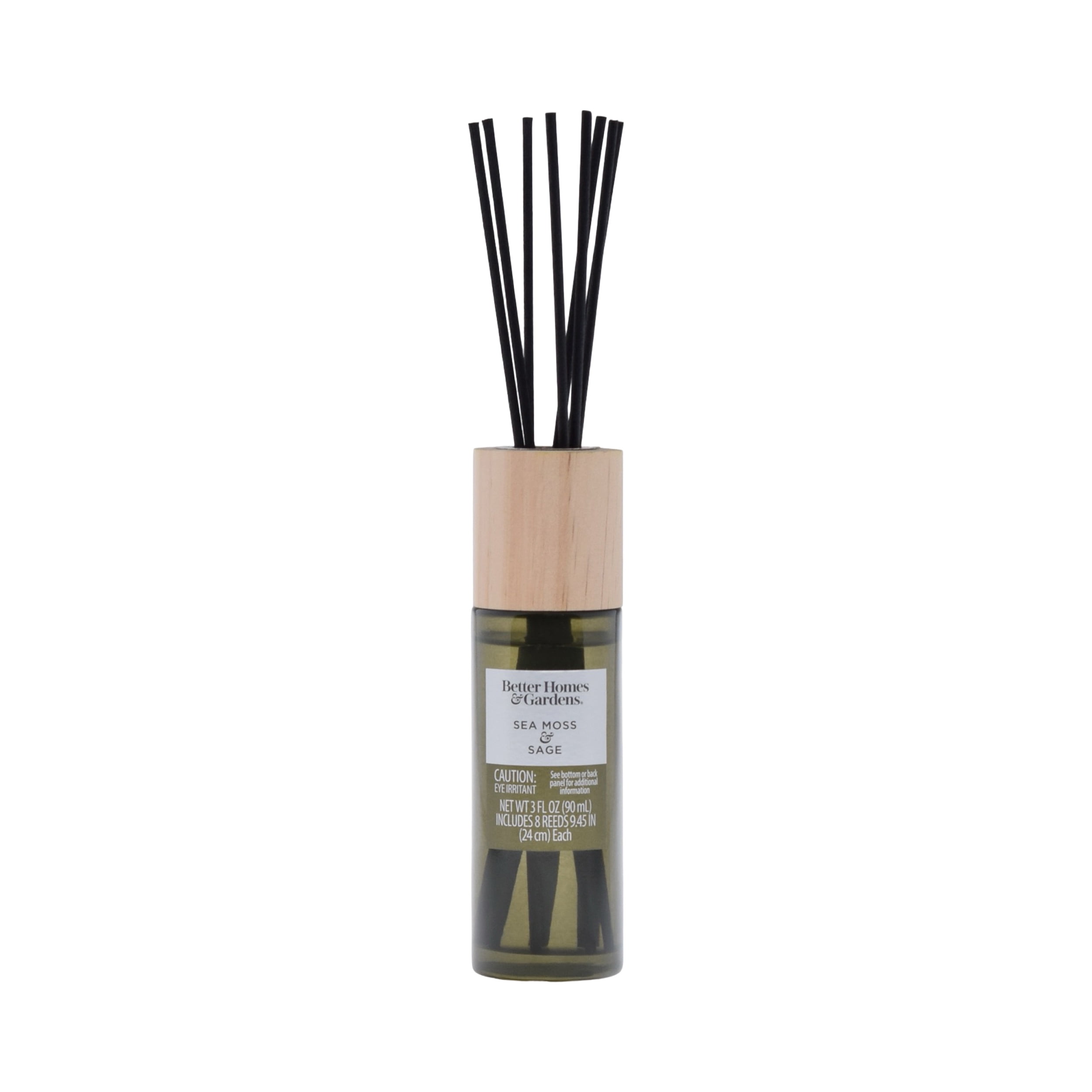 Better Homes & Gardens Sea Moss & Sage Scented Reed Diffuser 3 Fl Oz ...