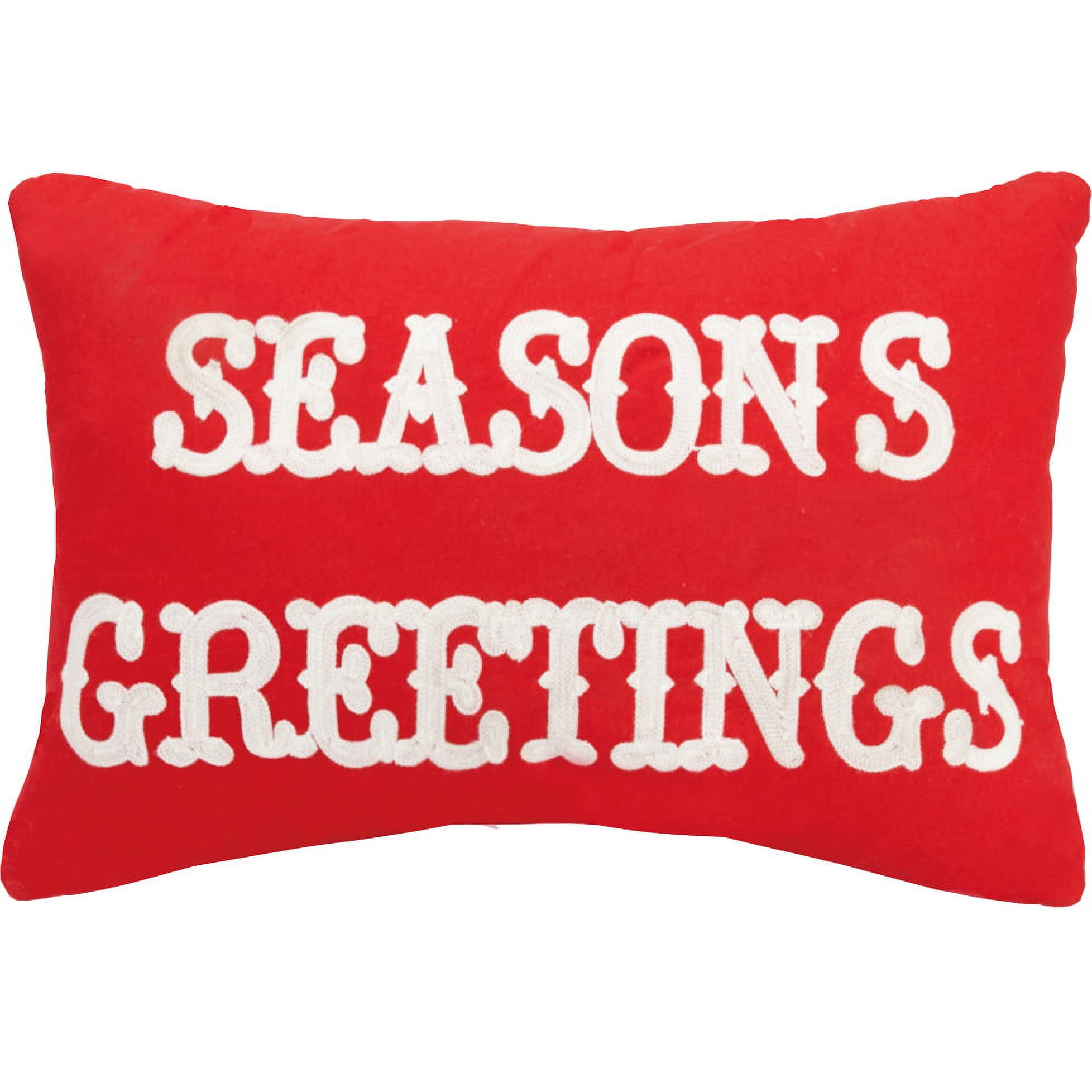 Better Homes & Gardens Seasons Greeting Pillow - image 1 of 1