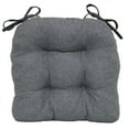 thumbnail interactive-video image 1 of Better Homes & Gardens Shredded Memory Foam Chair Cushion, 16" x 14.5", Grey Flannel, Single, 1 of 7