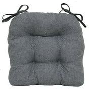 Better Homes & Gardens Shredded Memory Foam Chair Cushion, 16" x 14.5", Grey Flannel, Single