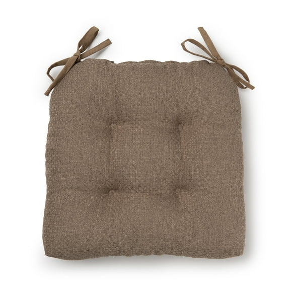 Better Homes & Gardens Shredded Memory Foam Chair Cushion, 16" x 14.5", Tan, Single